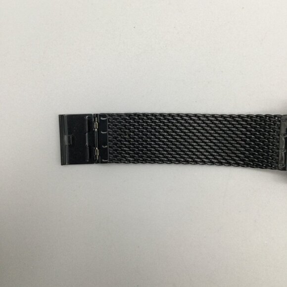 MVMT Voyager Chronograph Watch Men 42mm Black Date Mesh Band BOX New Battery - Picture 10 of 15